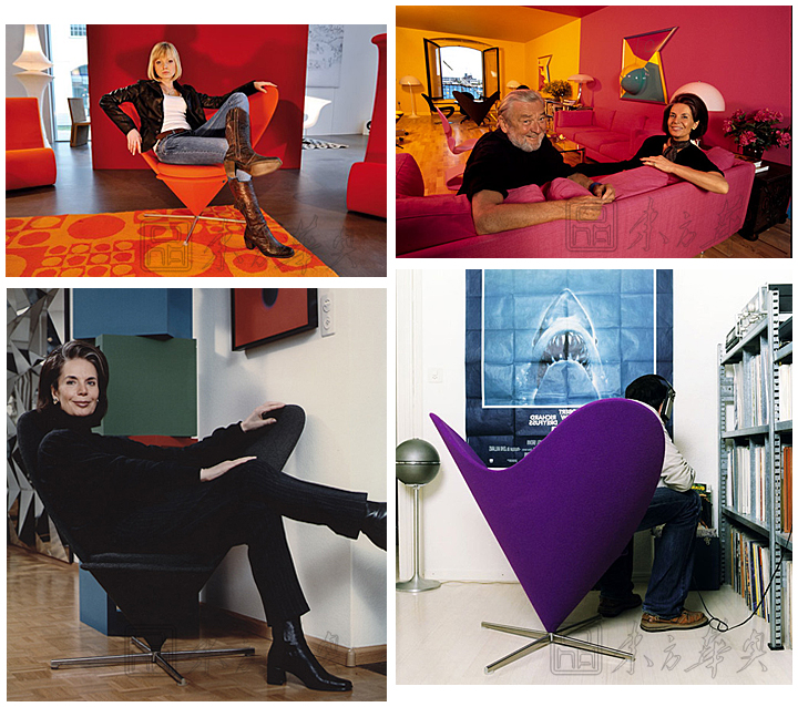 现代经典休闲椅|布面休闲椅|办公火狐官方网站|潘顿心椅|心型休闲椅