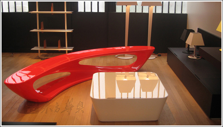 现代经典休闲椅|凳子|办公火狐官方网站|Amanda Levete流线型休闲凳