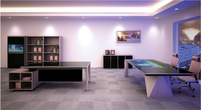 办公台|时尚大班台|办公火狐官方网站|Vincent实木系列|办公吧|大班台